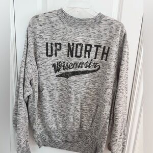Gray 'Up North' Sweater
